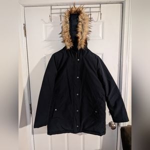 JCrew zip up winter jacket Medium